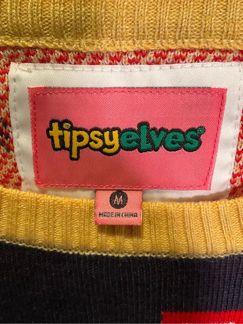 Ugly Christmas Sweater New York Themed M